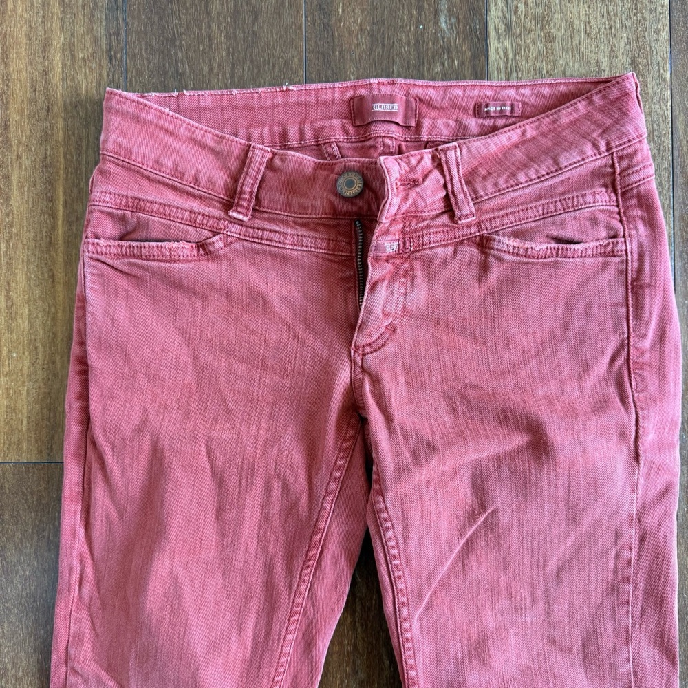 Closed Brick Red Skinny Jeans